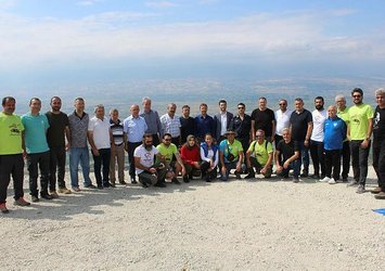Erbaa’da yamaç paraşütü heyecanı!