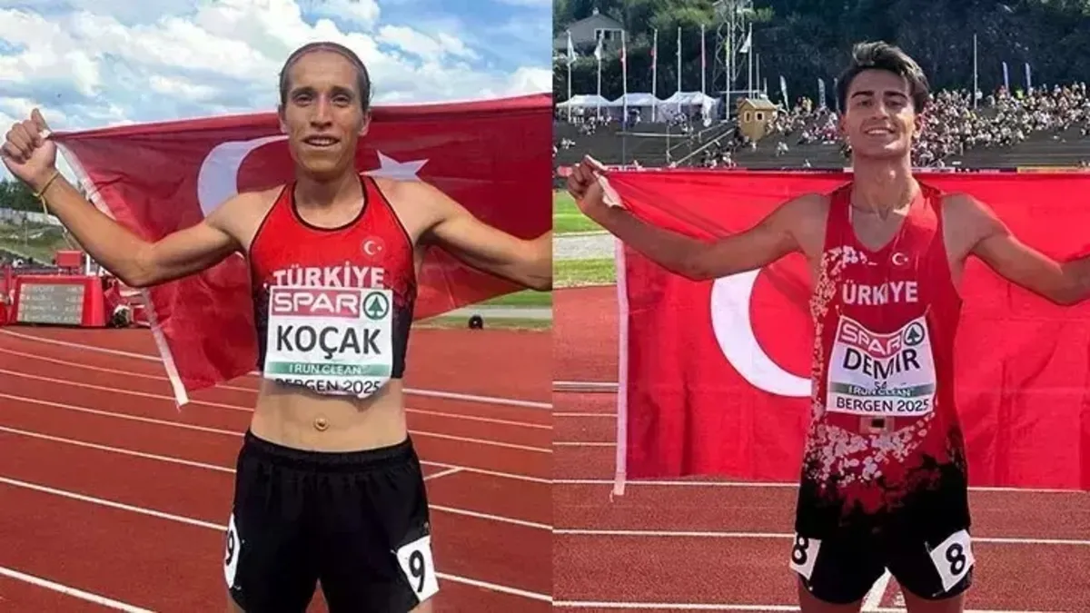 Milli atletlerden 2 altın madalya