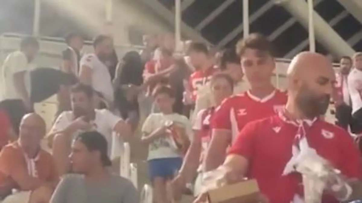 Samsunsporlu taraftarlardan örnek davranış!