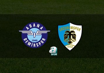 Adana Demirspor-Erzurumspor maç bilgileri!