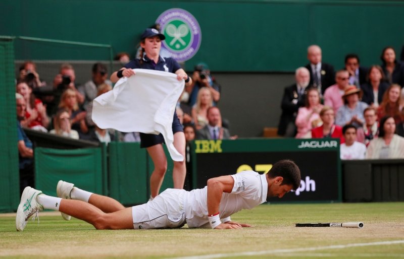 Nefes kesen Wimbledon finalinden kareler