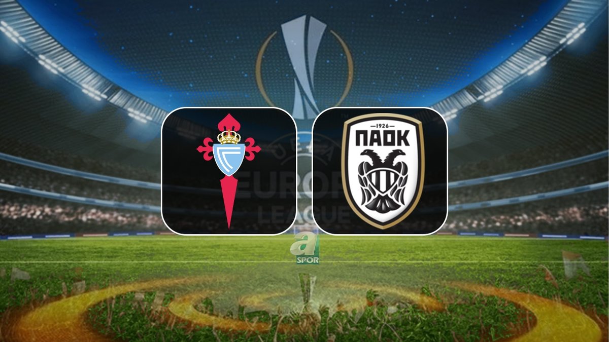 Celta Vigo-PAOK maçı ne zaman ve saat kaçta? UEFA Avrupa Ligi maçı hangi kanalda? Celta Vigo-PAOK maçı ne zaman ve saat kaçta? UEFA Avrupa Ligi maçı hangi kanalda?