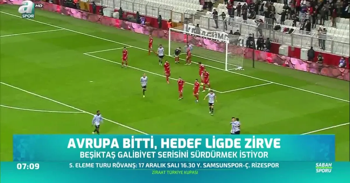 Beşiktaş'ta gözler lige çevrildi