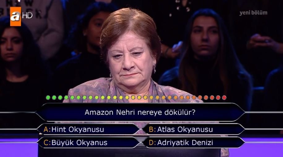 Kim Milyoner Olmak İster 788. son bölüm soru ve cevapları 26 Kasım 2018