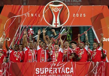 Portekiz'de Süper Kupa'nın sahibi Benfica