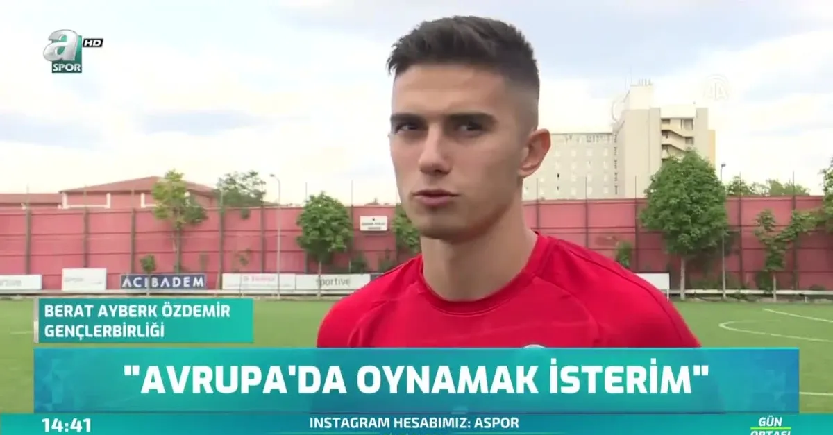 Berat Ayberk Özdemir: Avrupa'da oynamaya hazırım