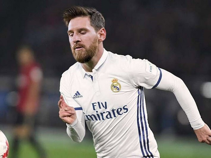 Messi, Real Madrid formasıyla
