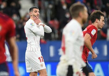 Sevilla Osasuna engelini aşamadı!