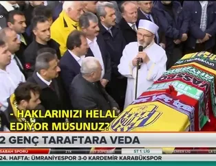 2 genç taraftara veda