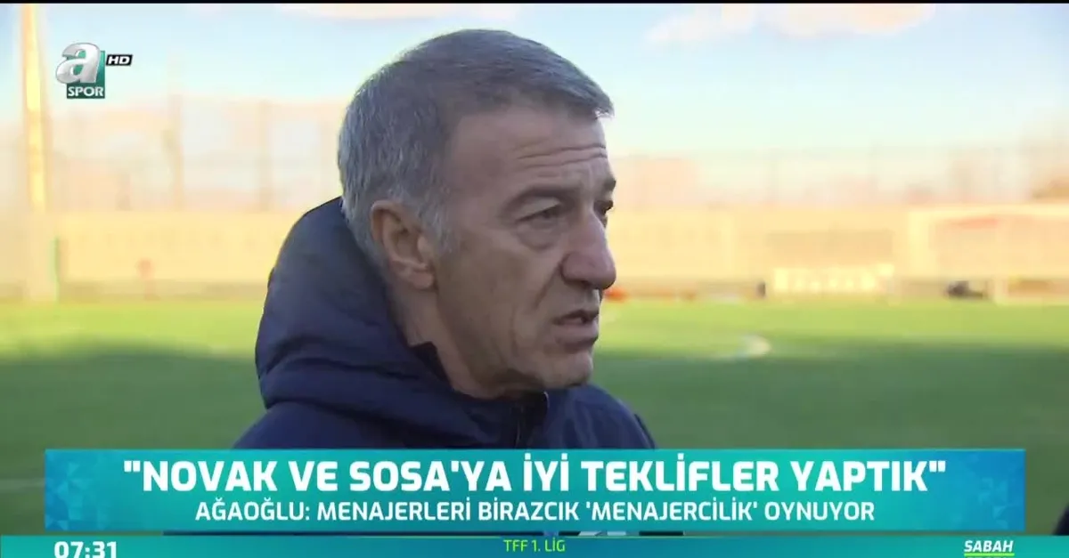 Ahmet Ağaoğlu'ndan transfer açıklaması