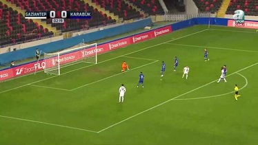GOL | Gaziantep FK 1-0 Karabük İdmanyurdu