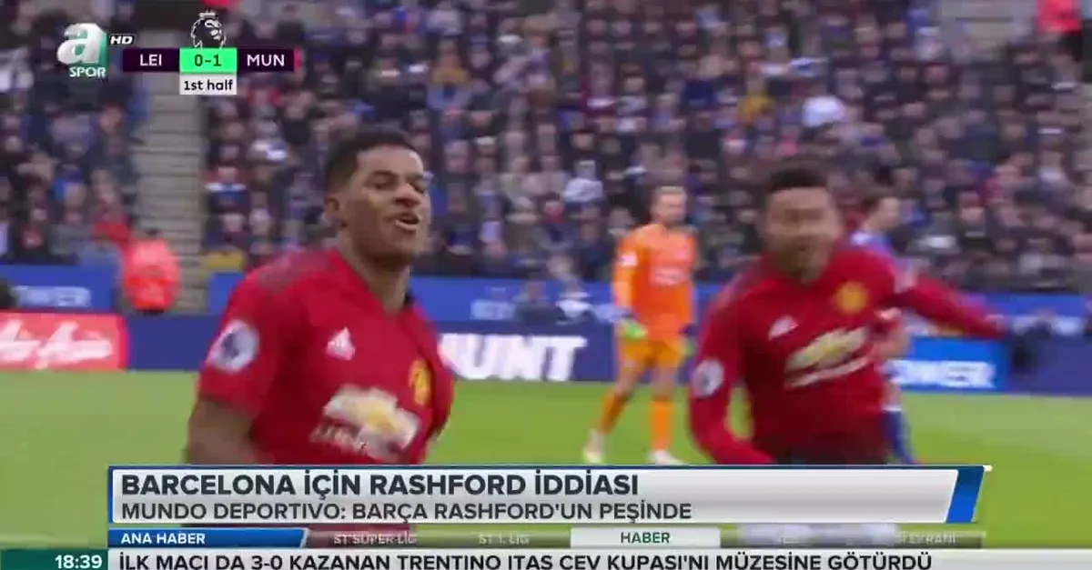 Barça'nın gözü Rashford'da