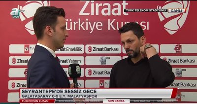 Erol Bulut: "Kırmızı kart doğru karar"