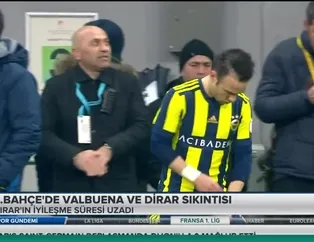 Fenerbahçe'de Valbuena ve Dirar sıkıntısı