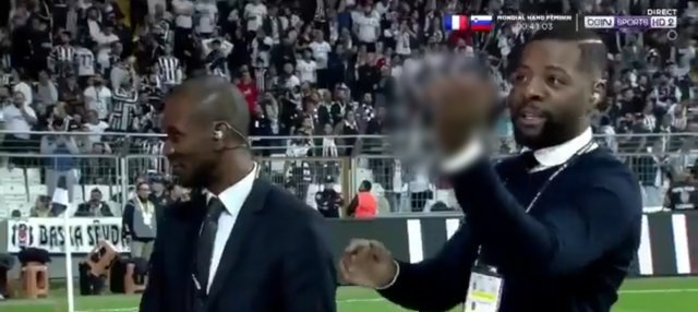 Pascal Nouma’dan canlı yayında çirkin hareket
