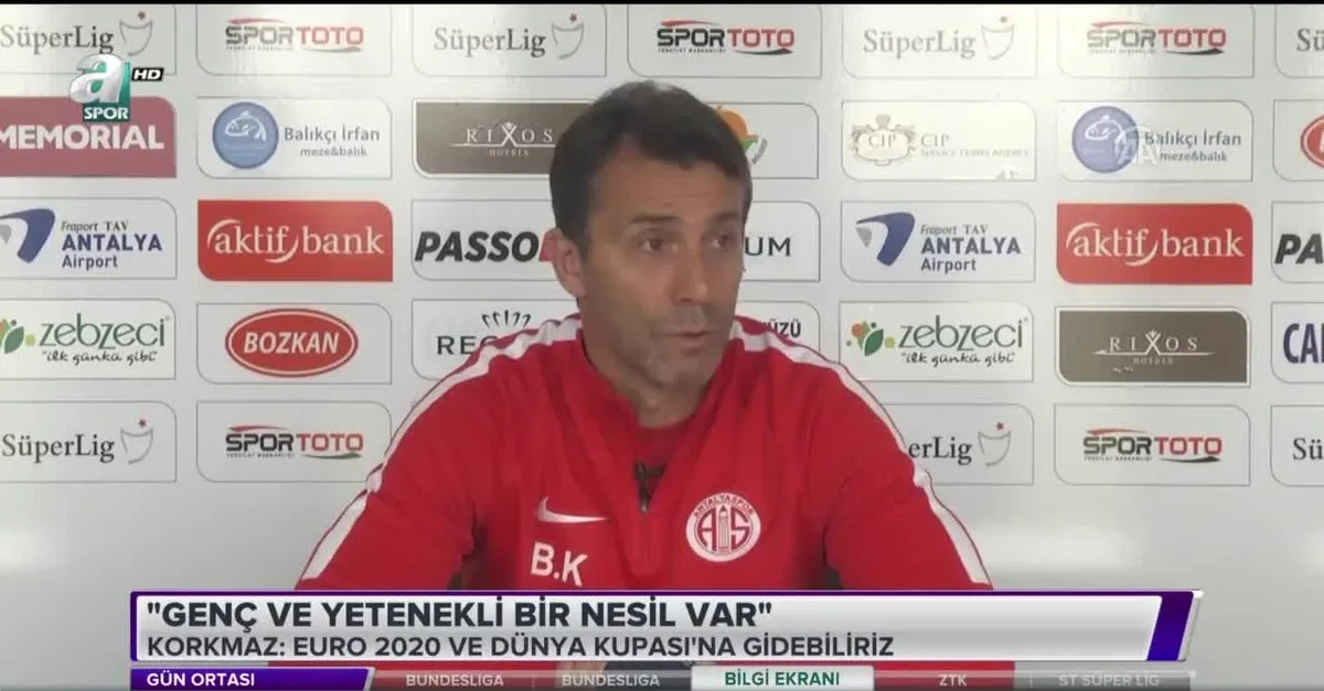 Bülent Korkmaz millilere güveniyor