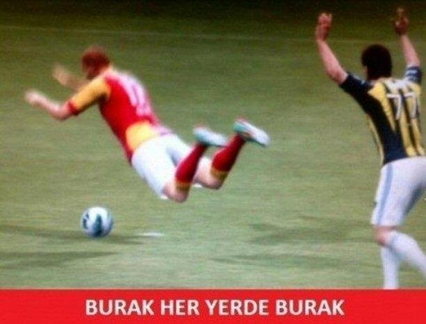 Galatasaray - Fenerbahçe maçının unutulmaz capsleri