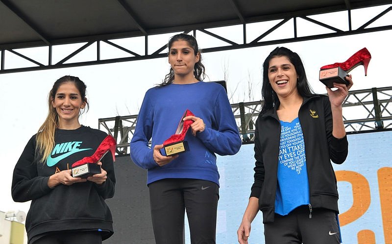 Antalya’da Yüksek Topuk Koşusu