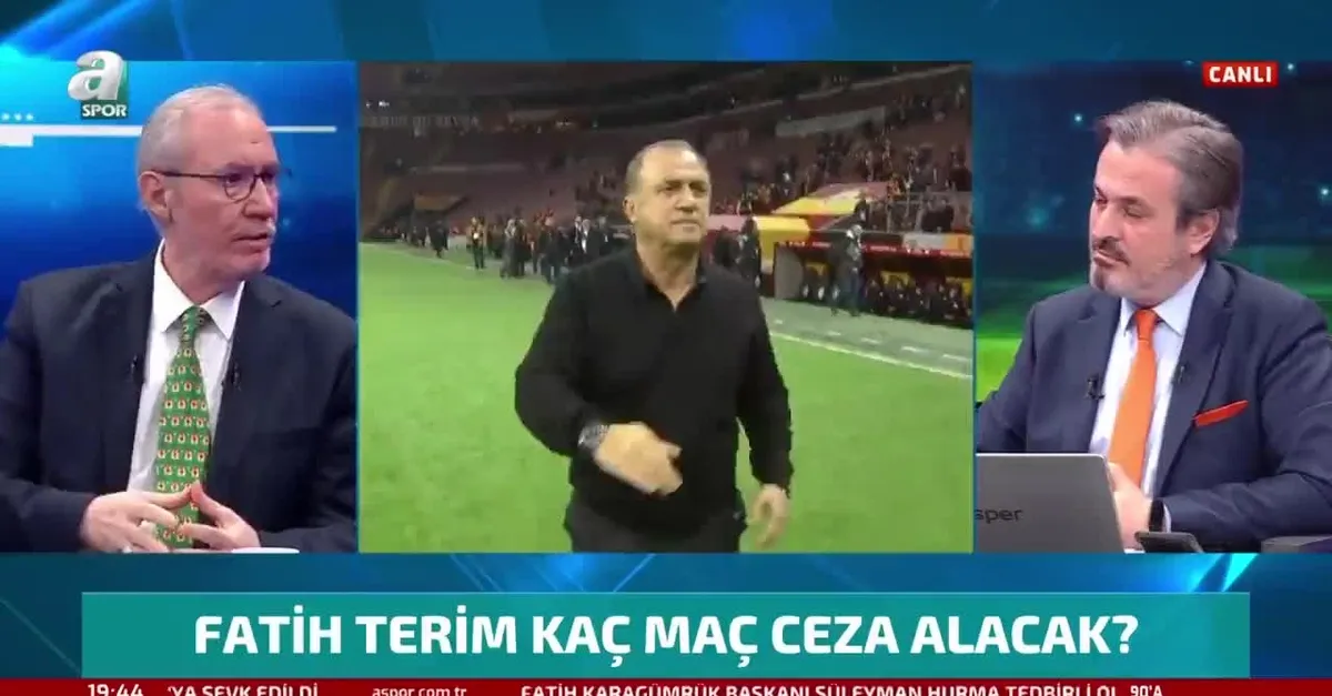 "Mutlu olacaklarsa Terim'e sezon sonuna kadar ceza versinler"