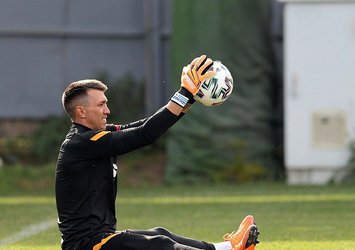 Muslera'nın "dalya" heyecanı!