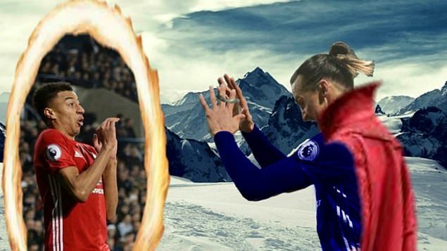 Ibrahimovic’in gol sevinci sosyal medyada olay oldu