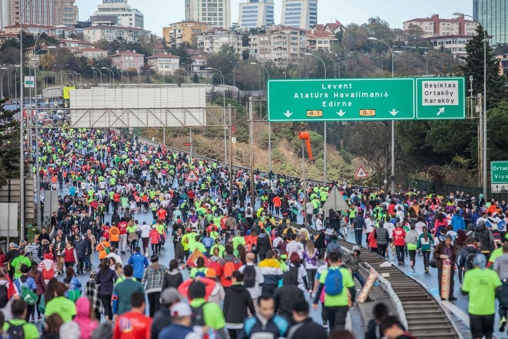 Vodafone 38. İstanbul Maratonu’ndan kareler