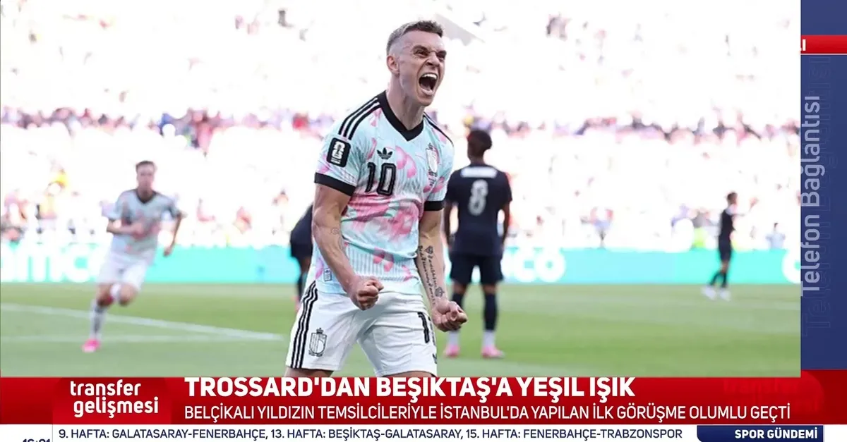 Leandro Trossard'dan Beşiktaş'a yeşil ışık!