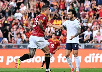 Derbide zafer Roma'nın