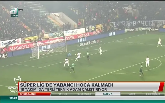 Süper Lig'de yabancı hoca kalmadı
