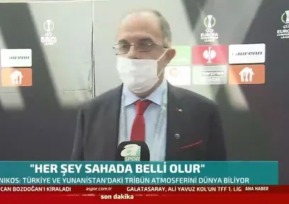 Olympiakos yöneticisinden F.Bahçe ve Vitor Pereira sözleri
