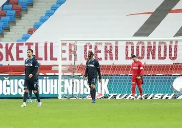 Trabzonspor iç sahada yara aldı