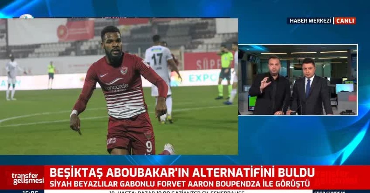 Beşiktaş'ta Aaron Boupendza sürprizi! Transfer...