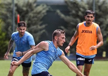 Trabzonspor Rapid Wien maçı hazırlıklarına başladı!