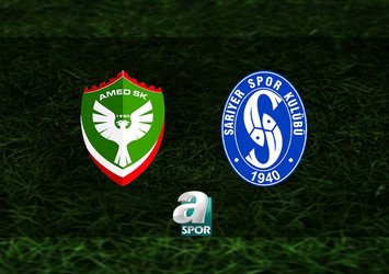 Amed SK-Sarıyerspor maçı saat kaçta?