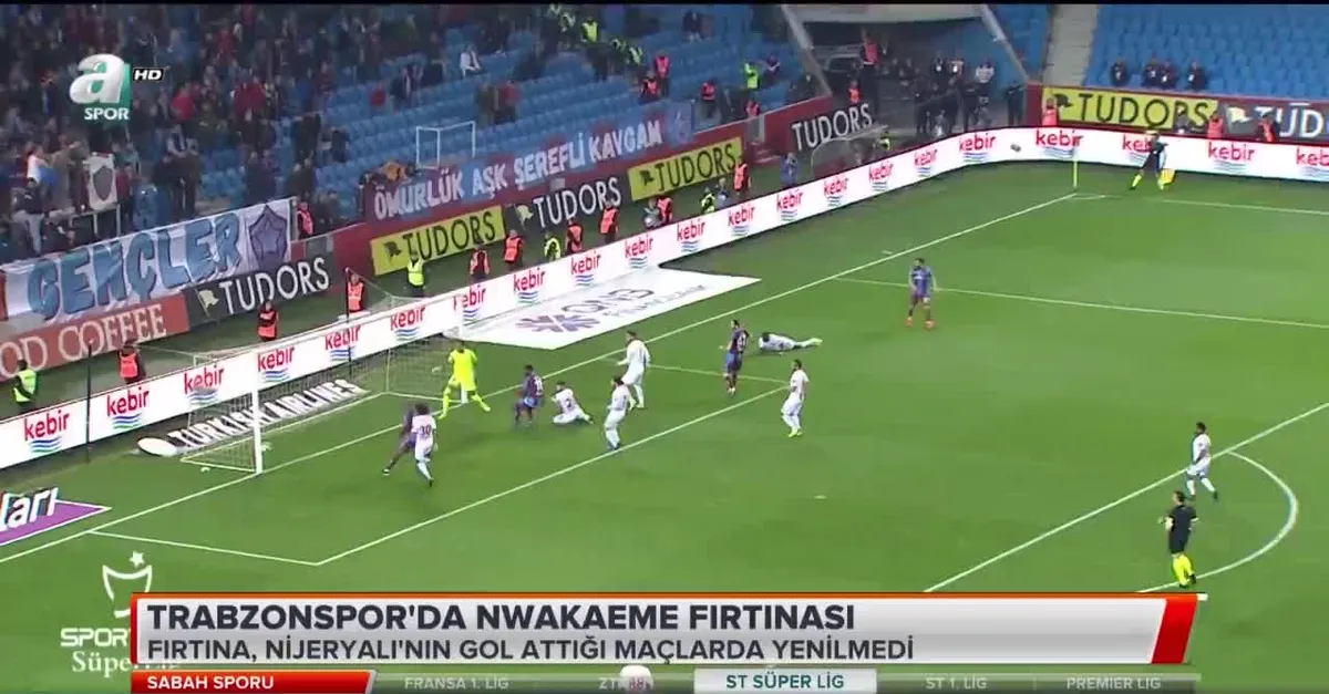 Trabzonspor'da Nwakaeme fırtınası