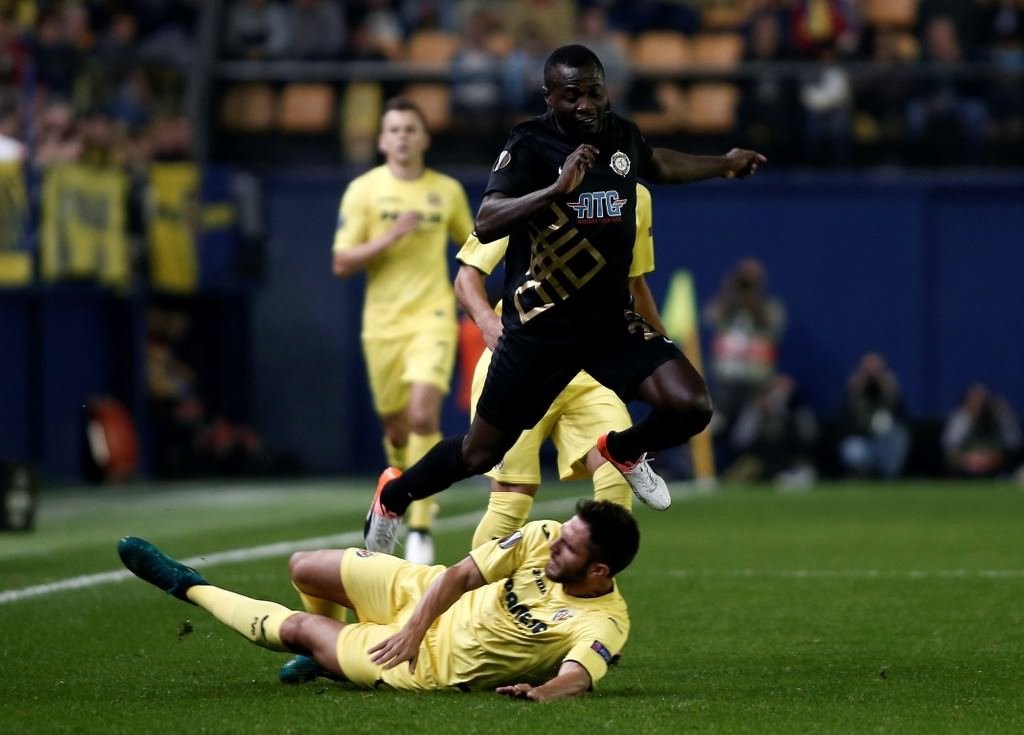 Villarreal - Osmanlıspor maçından kareler