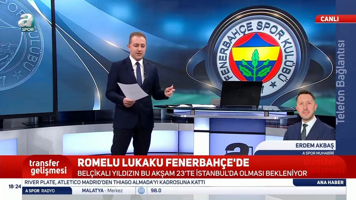 Romelu Lukaku Fenerbahçe'de!