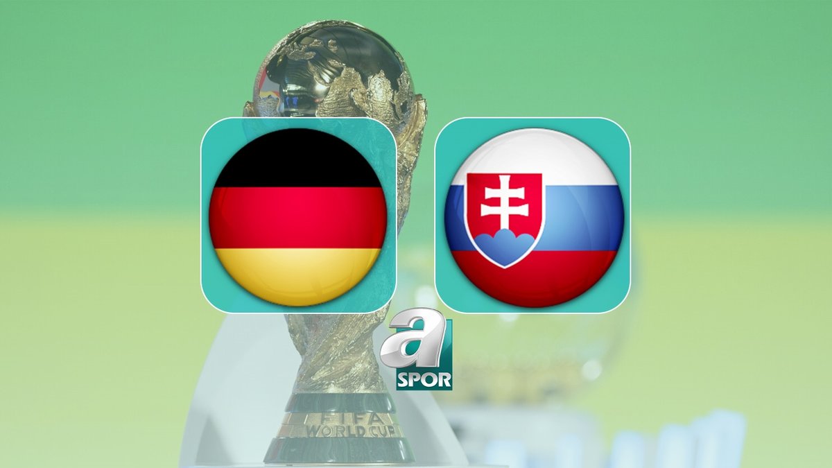 Almanya-Slovakya maçı izle: Ne zaman, saat kaçta ve hangi kanalda?