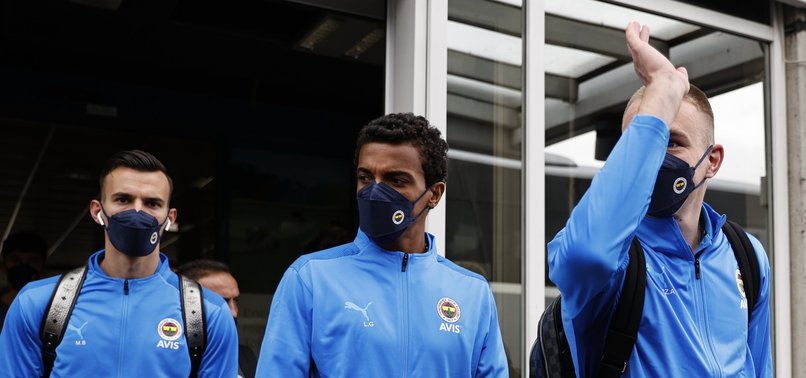 Fenerbahçe Frankfurt maçı için Almanya'ya geldi