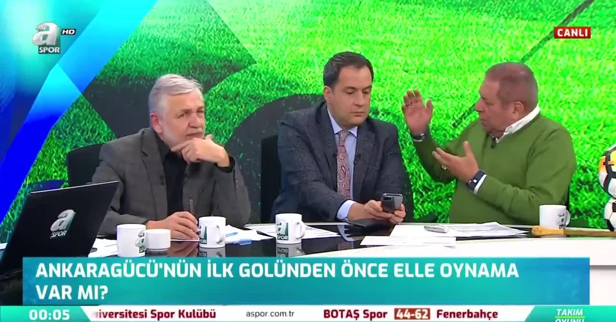 "Ankaragücü'nün ilk golünden önce elle oynama var"