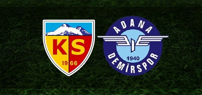 Kayserispor - Adana Demirspor maçı CANLI - Aspor