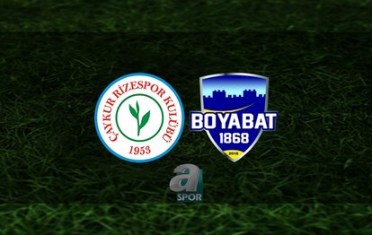RİZESPOR BOYABAT 1868 SPOR CANLI İZLE 📺 | Rizespor - Boyabat 1868 Spor maçı hangi kanalda ve saat kaçta?