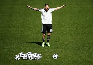 Moskova'da ilgi odağı Messi