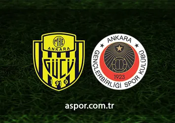 Ankaragücü-Gençlerbirliği | CANLI