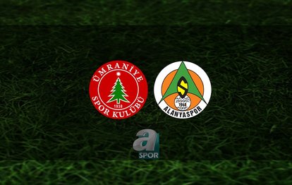 Ümraniyespor - Alanyaspor maçı canlı anlatım Ümraniyespor - Alanyaspor maçı canlı izle