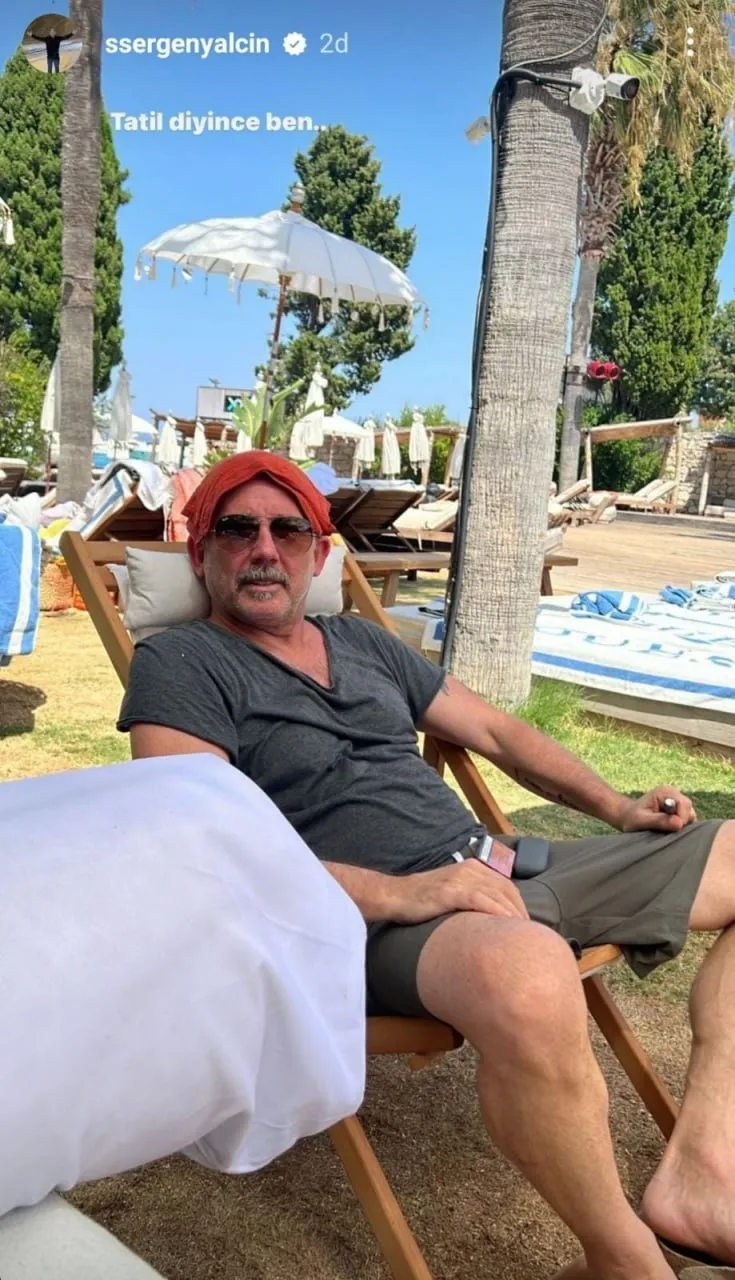 Sergen Yalçın tatilde - 1