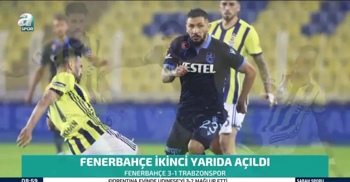 Fenerbahçe ikinci yarı açıldı!