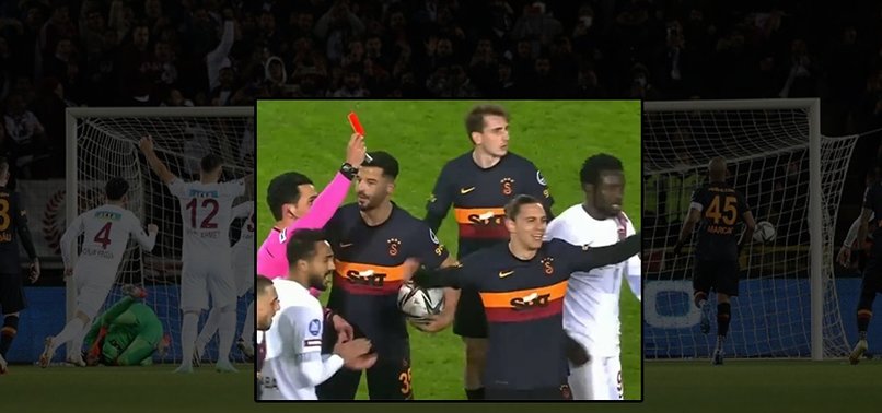 GALATASARAY HABERLERİ - Cimbom sahada 10 kişi kaldı! İşte Hatayspor maçında yaşanan o pozisyon...