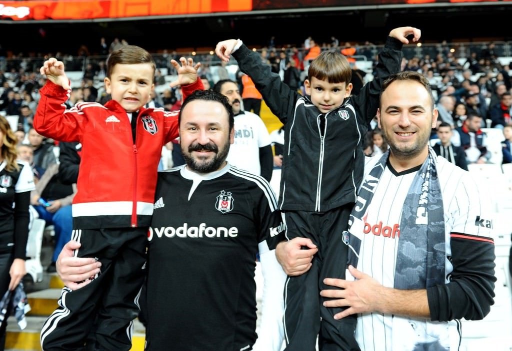 Beşiktaş-Trabzonspor karşılaşmasından kareler