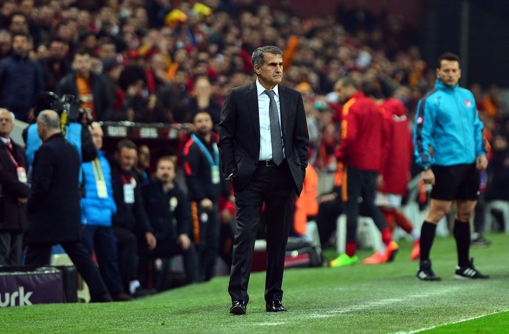 Galatasaray-Beşiktaş karşılaşmasından kareler